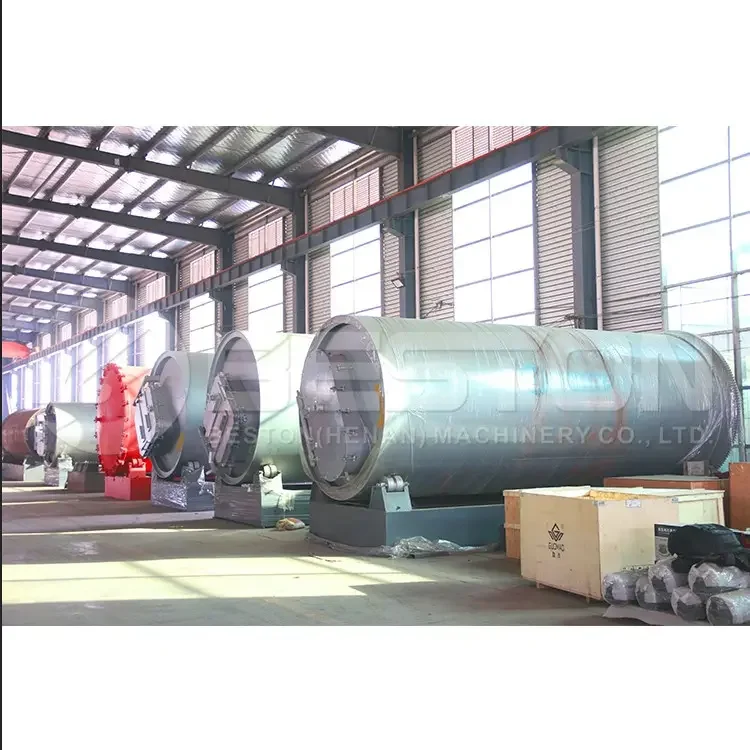 Pyrolysis Plant Batch Tyre Pyrolysis Oil Distillation Plant