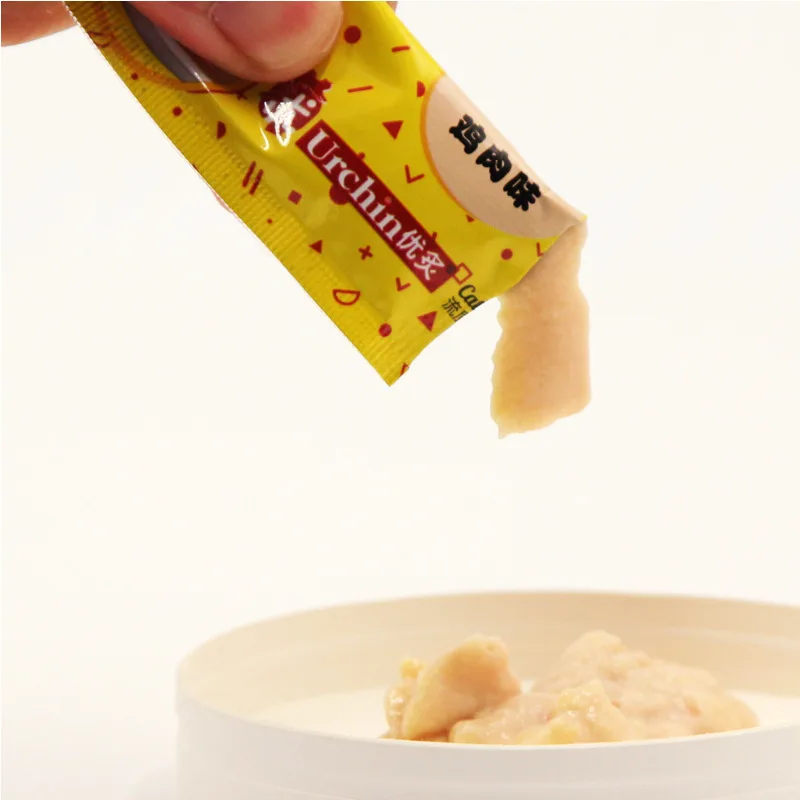 Wholesale of Fattening and Nutritional Wet Grain Liquid Cream Cat Snacks for Young and Adult Cats