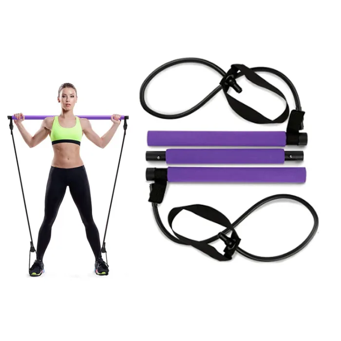 3 физиотерапевтическое оборудование, Йога Пилатес палку мышцы тренажеры тонизирующий бар