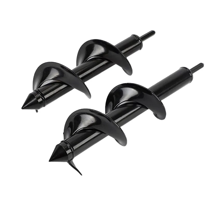Plant flowers vegetables dig pit twist Carbon Steel Gardening Tools Post Hole Diggers Auger