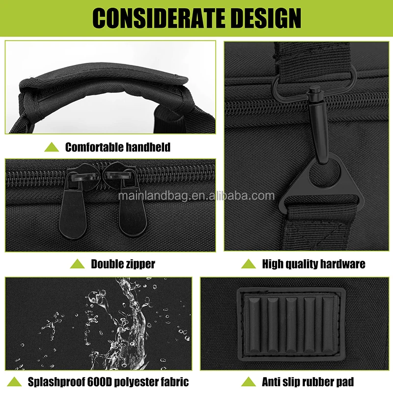 Travel Vacuum Cleaner Accessories Storage Bag Compatible Carrying Case for Dyson Storage Organizer Carrying Bag With Strap