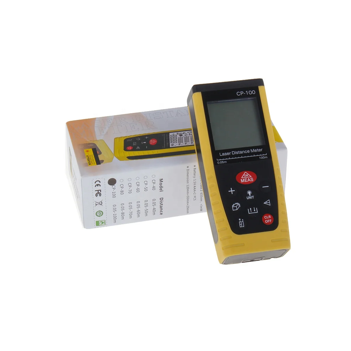 100m Portable Digital Laser Rangefinder laser distance meter