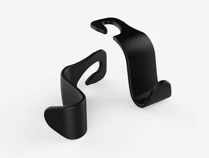 Car Seat Back Hook Universal Portable Car Accessories Interior Hanger Holder Storage for Car Bag Purse Cloth Decoration