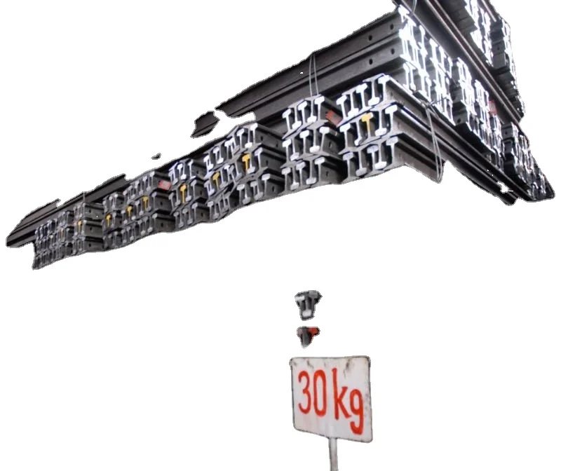 30Kg/M Light Railroad Steel Rail For Railway Rail Tracks