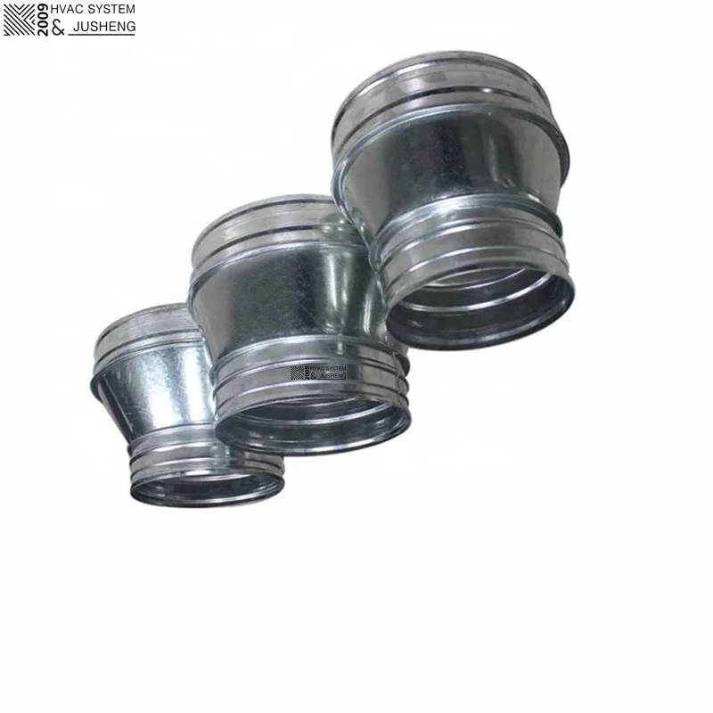 Spiral Duct Air  Spiral Pipe Fittings Pressed Collar Saddle