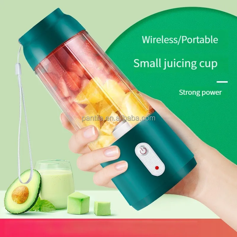 Portable Blender 500ml 6 Blades Juicer Cup Moulinex Blender Spare Parts Powerful Portable Blender For Shakes And Smoothies