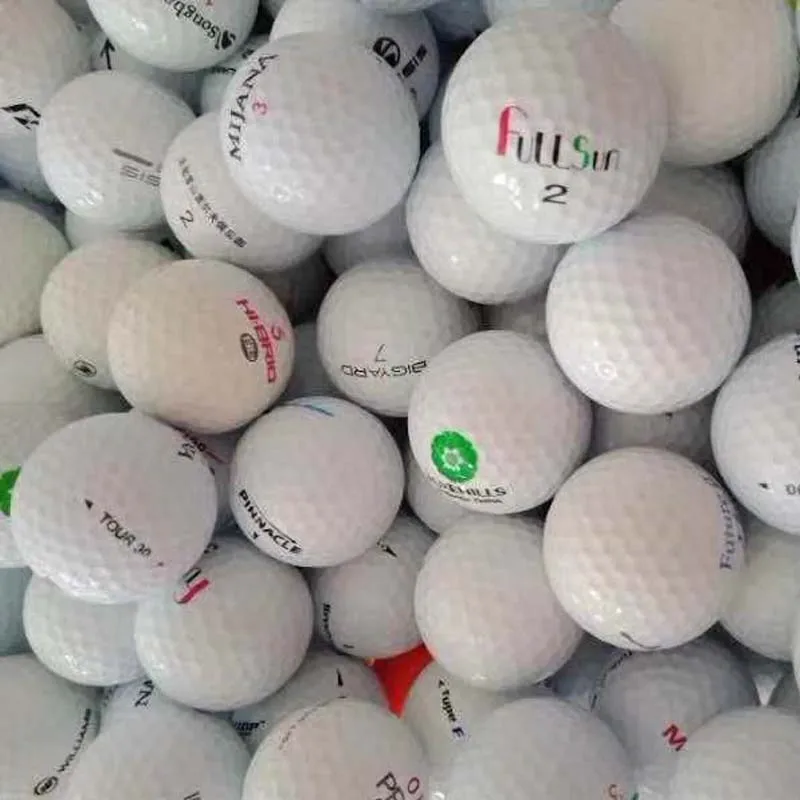 Different Grade Promotion Second Hand Brand Golf Practice Training Balls Recycled Used Golf Balls