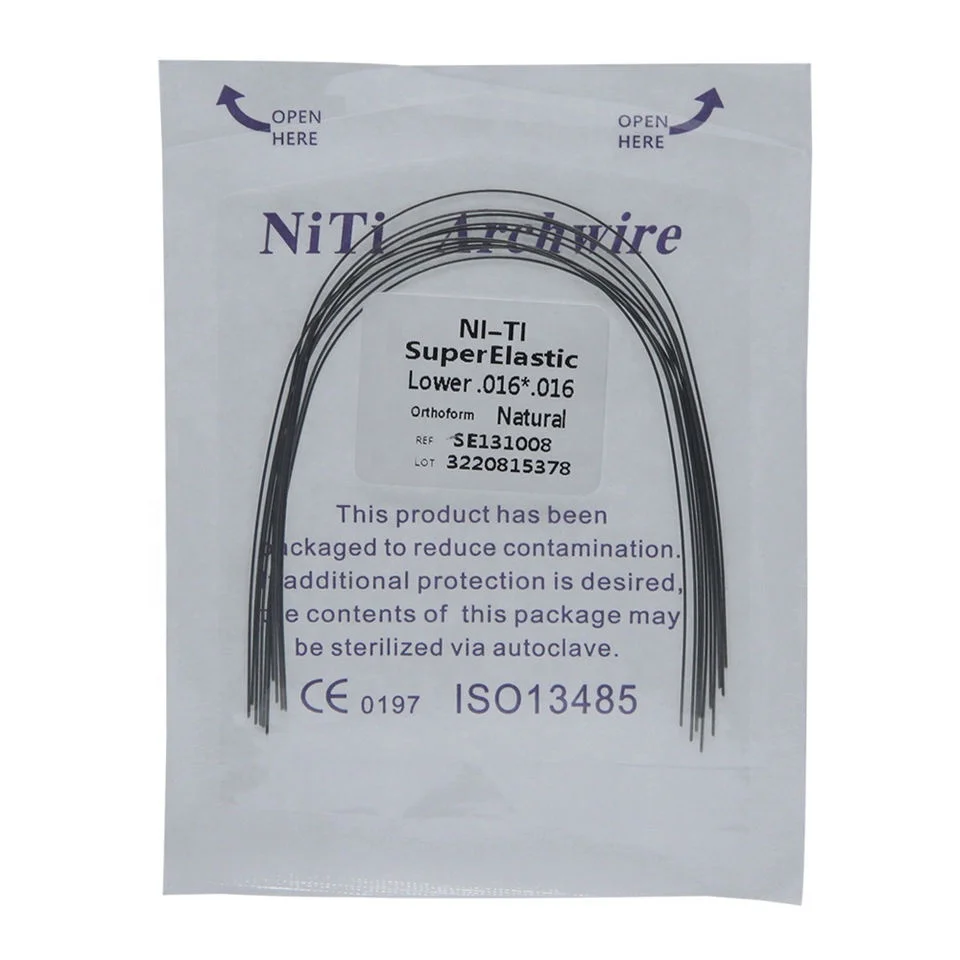 Arcos Nitinol Redondos Dental Wire Niti Orthodontic Wires