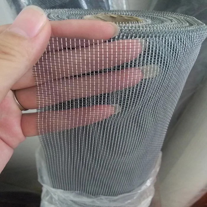Door Window Screen Mosquito Net PVC Coated Fiberglass Insect Mesh