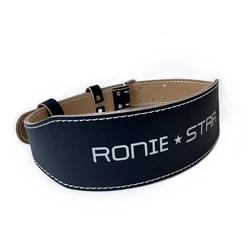High Quality Gym Belt Custom Logo Back Support Fitness Bodybuilding Leather Weight Lifting Belt Hot cowhide leather belt