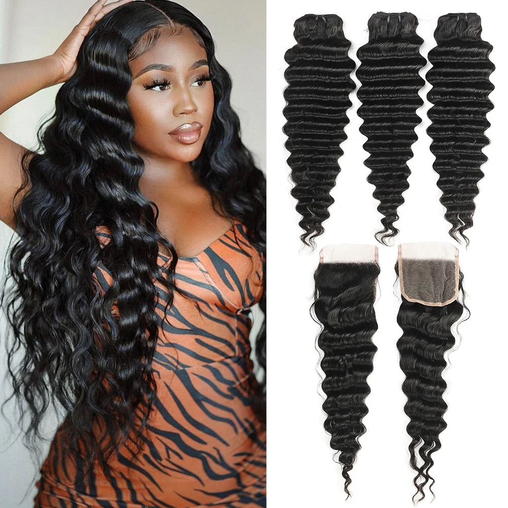 Vendors Deep Curl Real Human Brazilian Hair Bundles Cuticle Aligned Super Double Drawn Virgin Hair 11a12a Funmi Hair Extensions