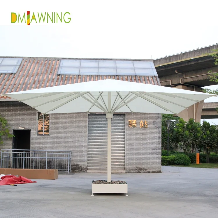 5M Big Umbrella,resort Large Umbrella for Sale Resort Pop up Umbrella Outdoor Furniture Outdoor Sunshade 3-5 Years Width 3M