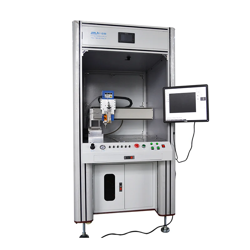 Three Axis Silicone Paint Epoxy Pu Uv Pvc Ab Hot Melt Dome Led Automatic Glue Dispensing Machine