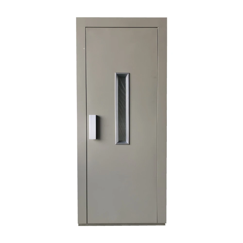 Zowee порошковый стальной Лифт 70 см 80 ручная дверь наружная для лифта