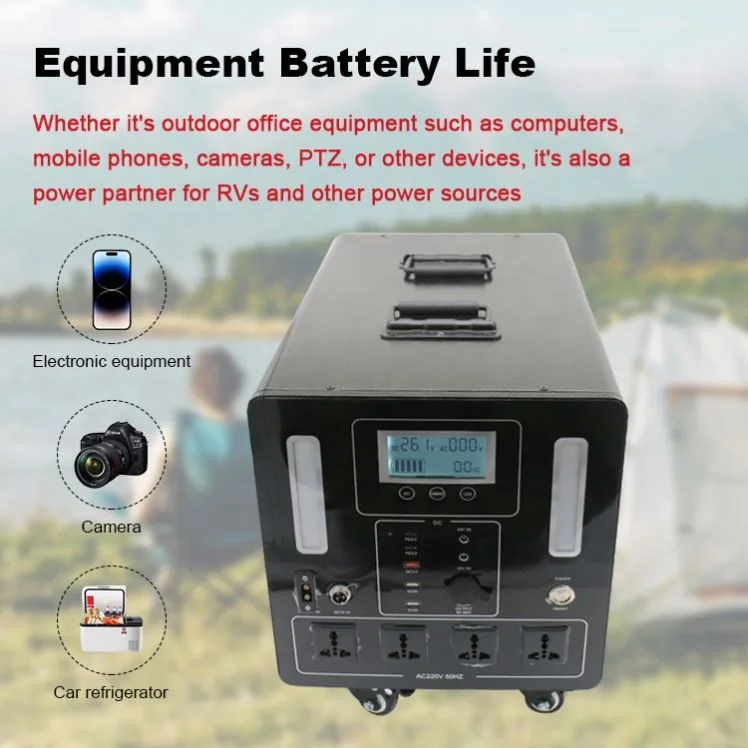 Hot Sale Outdoor Power Bank 3000W Energy Storage Portable Power Station