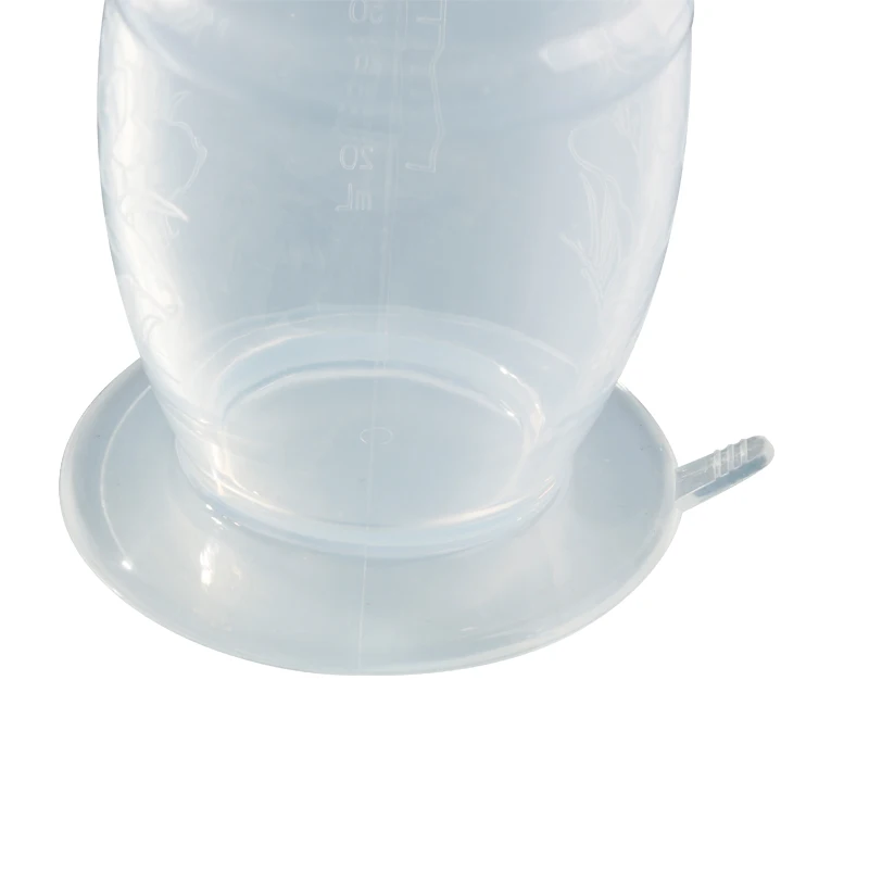 Leatchliving BPA Free Mother Care Best Manual Breast Pump With Suction Food Grade Silicone Milk Collector