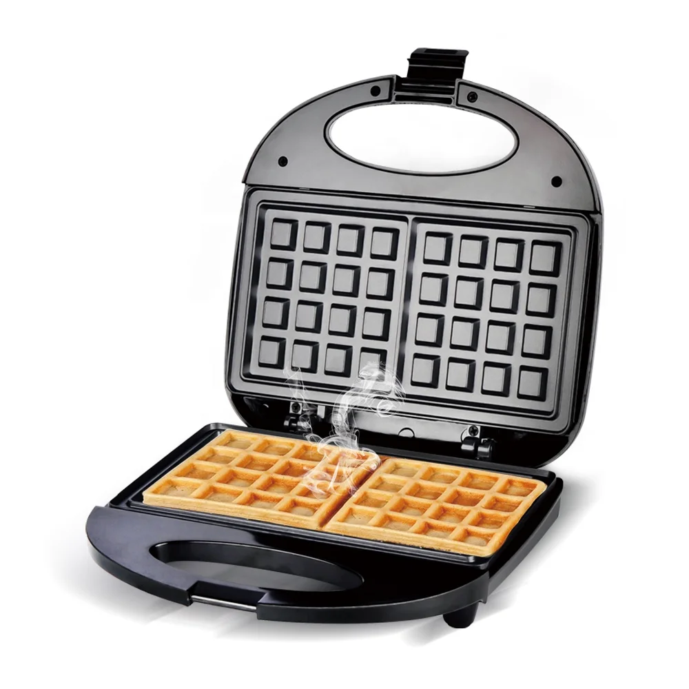 Sokany 110v-240detachable Grill Sandwich Maker 2 Slice Breakfast Toaster Waffle Maker Machine Stainless Steel Electric CE ROHS