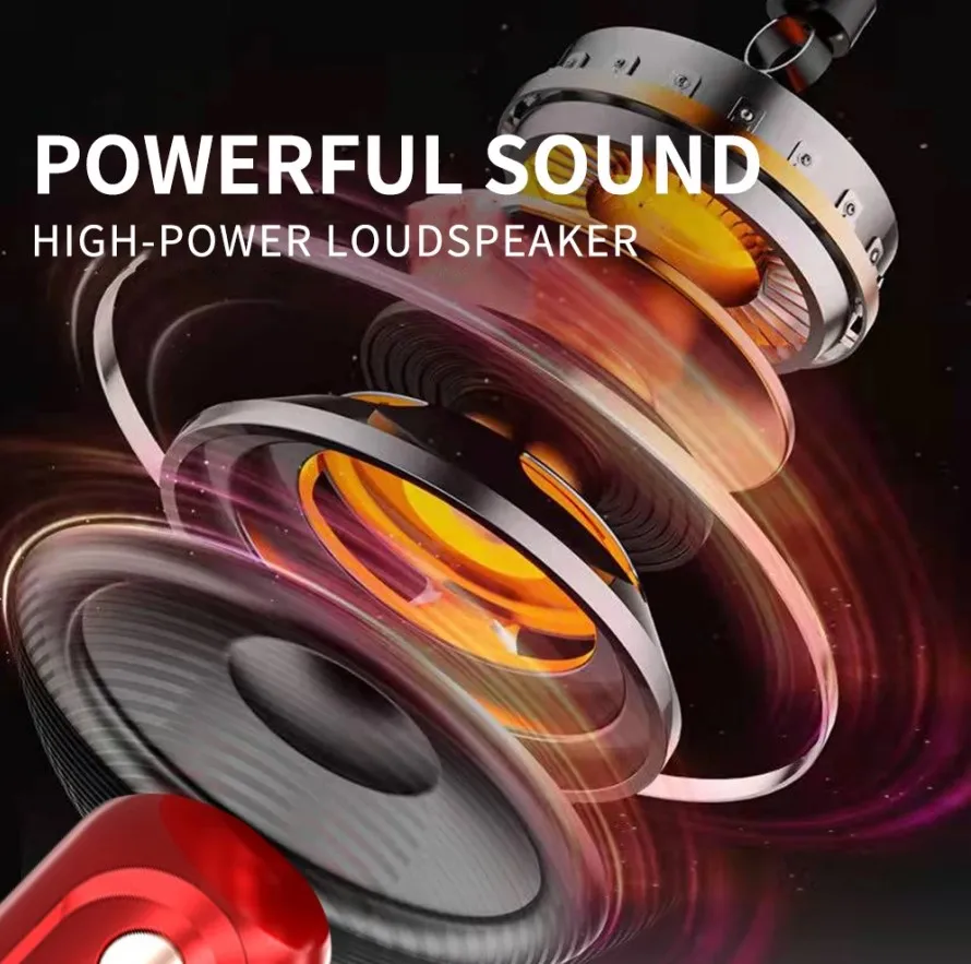 OEM Wireless BT Karaoke Microphone Magic Voice Karaoke Microphone with Speaker Karaoke Microphones for Camping Home Party