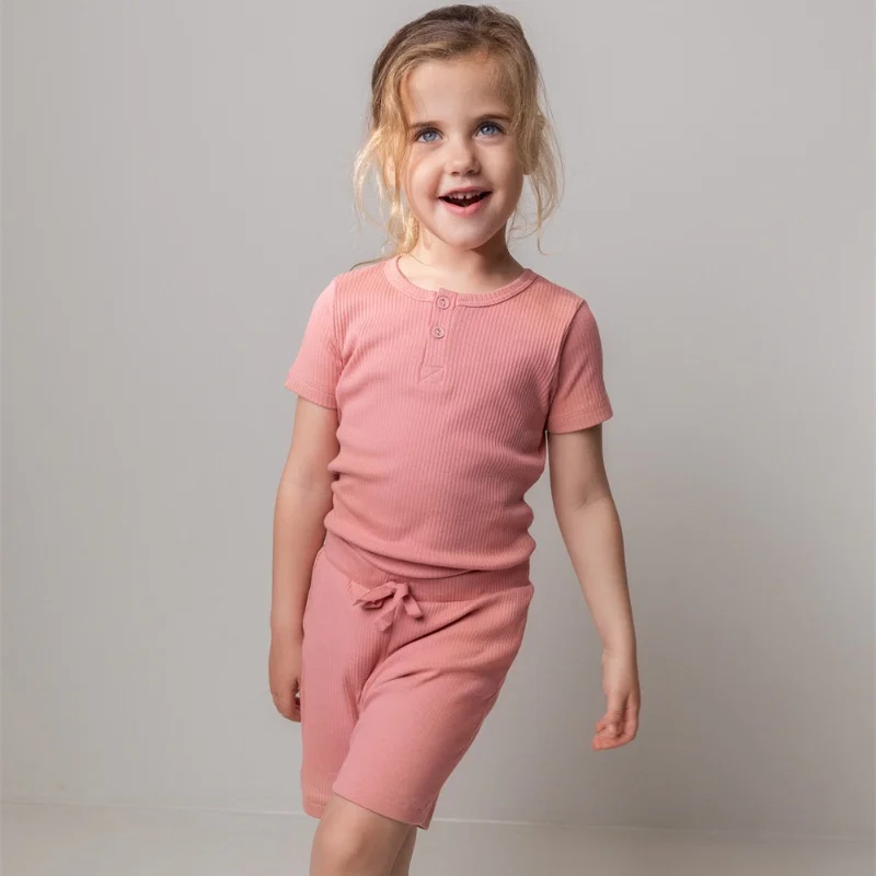 Girls Pajamas Long Sleeve Family Pajama Set Cotton Fat Girls Cotton Pajama Tops Casual