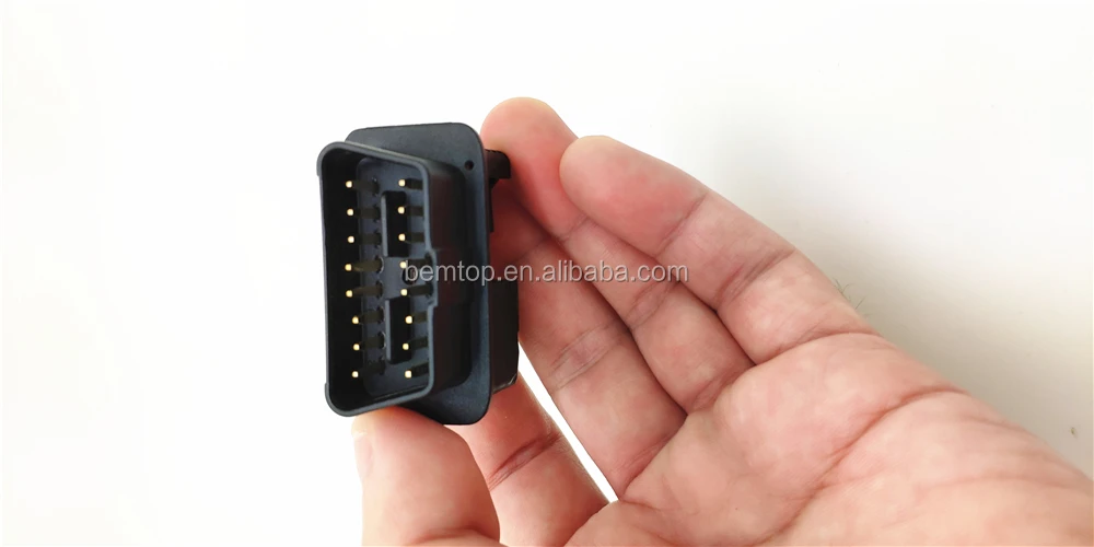 
25mm Ultra-thin 28gram Mini OBD2 GPS Tracker with Diagnostics Data Including Engine RPM, Coolant Temperature and Gear Position 