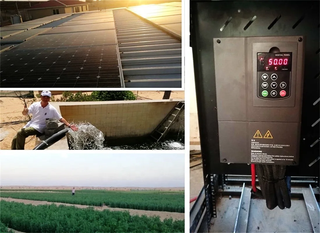 110kw high power 3 phase 380V-415VAC irrigation solar pump inverter
