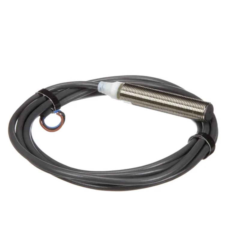 E2A3-M12KS06-WP-B2 2M Brass M12 Shielded 6mm Pre-wired PNP NC Cylindrical proximity sensor