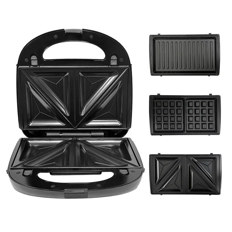 Hot sale Nonstick Plates Cool Touch Sandwich Maker Commercial Electric Multi Sandwich Waffle Maker