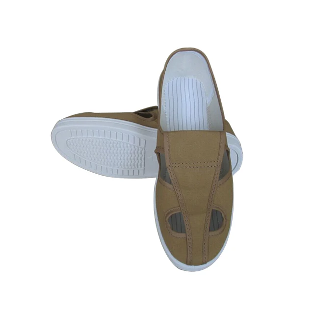 Cleanroom coverall antistatic house safety shoes cheap price