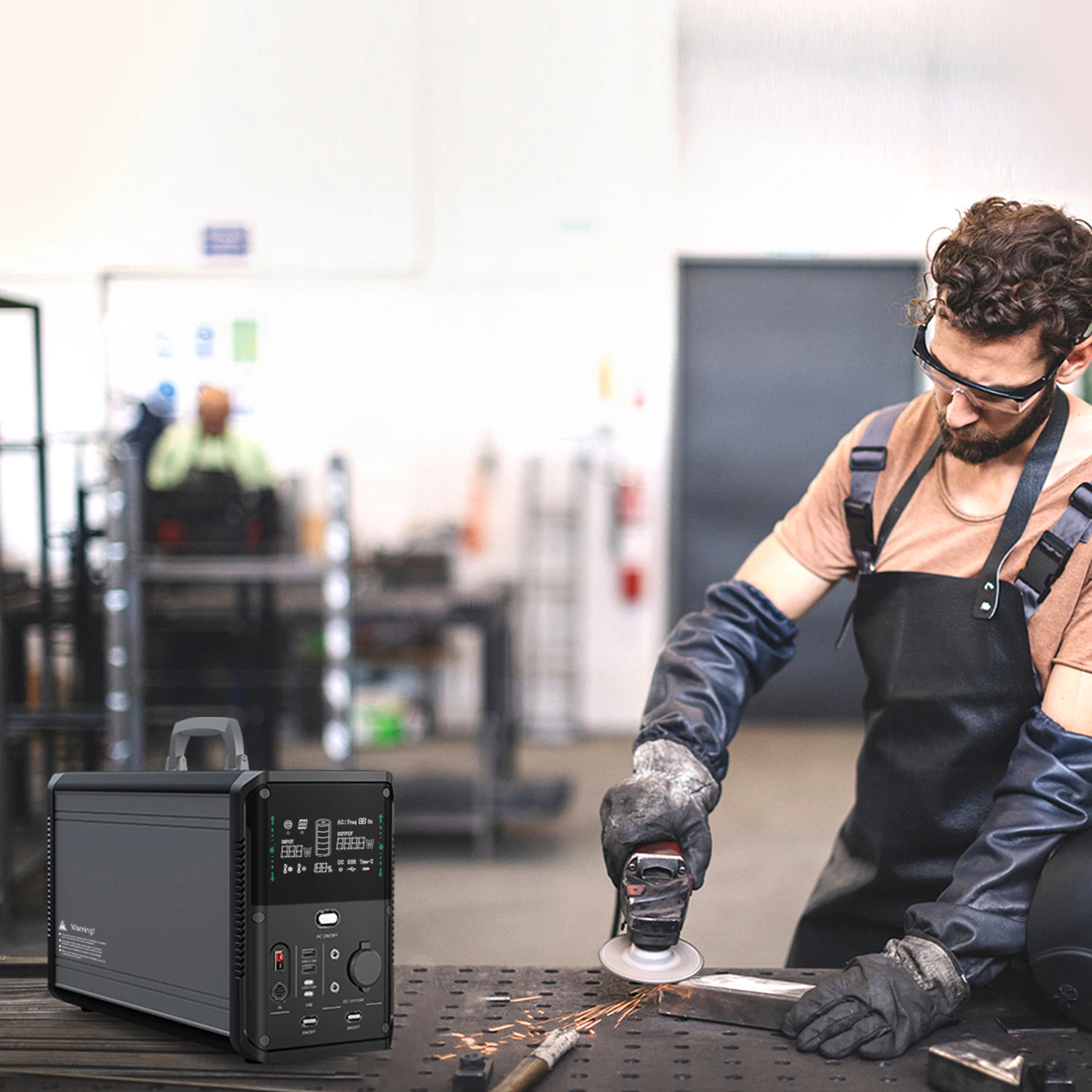 Lithium Iron Phosphate Battery Pack All In One 1500W Portable Power Station