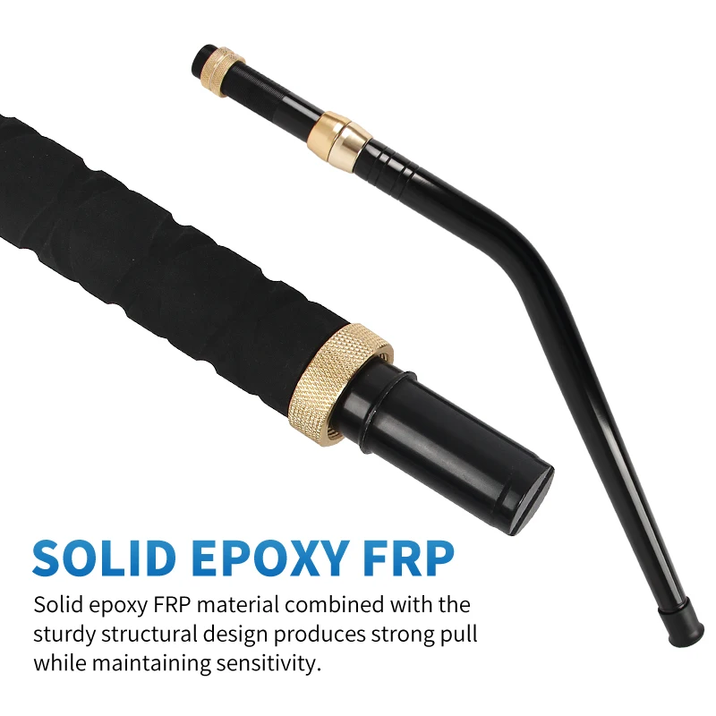 Topline High Quality 130lbs Deep Sea Boat Trolling Rod Tuna Shark Fishing Trolling Rod For Boat Fishing Swivel Tip Big Game Rod