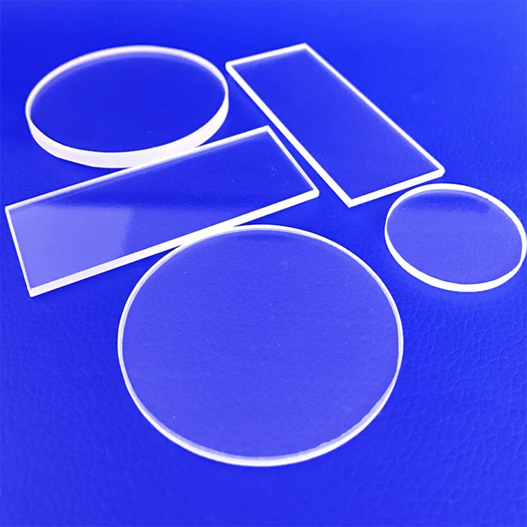 Wholesaler Transparent UV Quartz Glass Plate Sheet for Quartz Viewport Glass