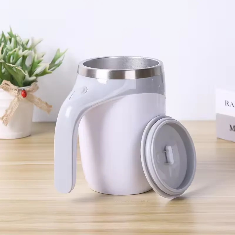 Автоматическая чашка для смешивания с USB зарядкой из нержавеющей стали электрическая кофе магнитная молока