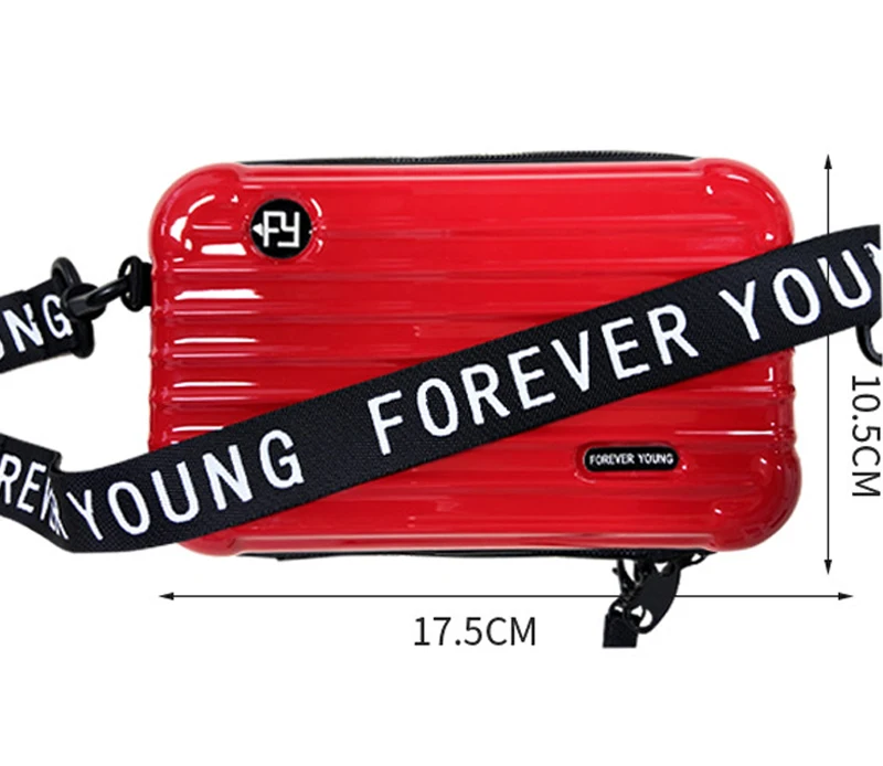 Custom Logo Multifunction ladies mini suitcase sling bag Waterproof Women Toiletry storage bag  Women Cross body Makeup bag