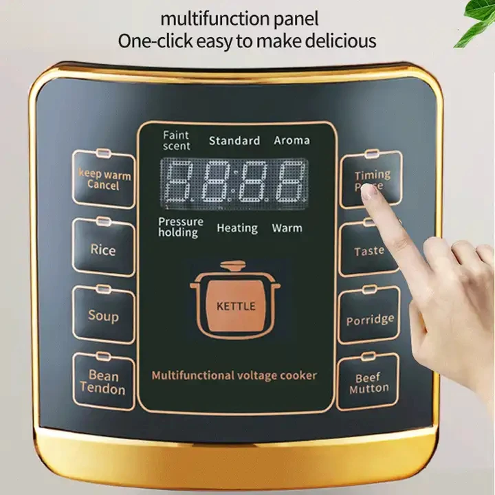 Factory Direct Sales Smart micro-computer stainless steel smart multifunction 6l 8l 10l 12l electric pressure cooker