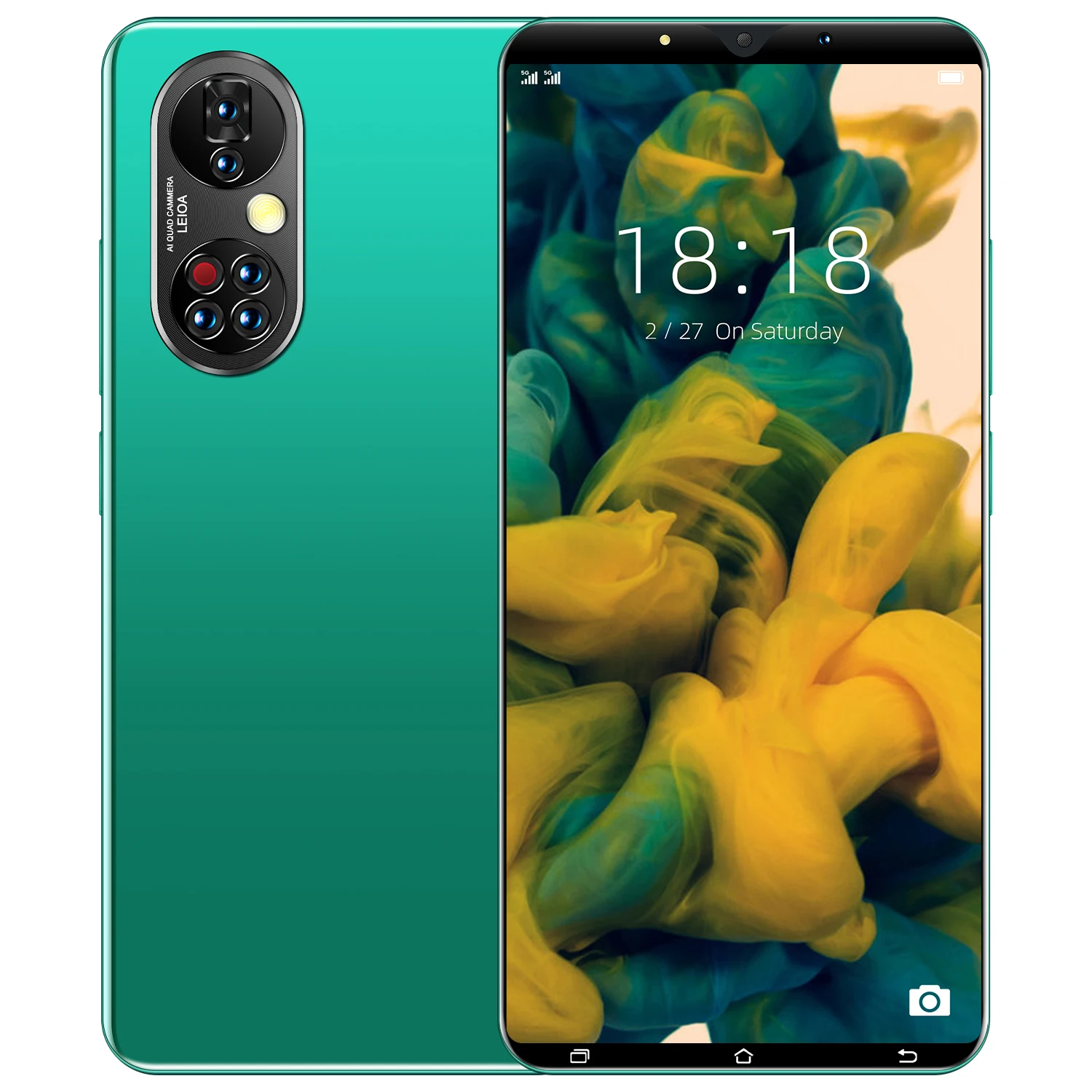 5 3 дюймов завод p50 pro 5g 16 + 1 ТБ 24МП мобильный телефон из Пакистана по низкой цене г разблокировка 10 ядер