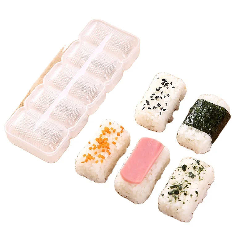 5 шт. Bento военный корабль Суши производитель пресс-форм Сделай Сам приготовления пищи форма для изготовления рисовых шариков инструмент