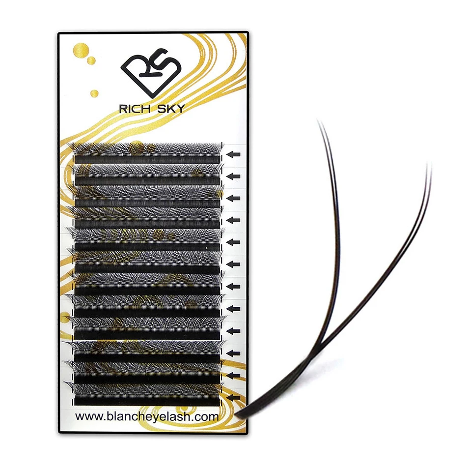 High Quality Customized Lashes Box Professional Bulk YY Eyelash Extensions
