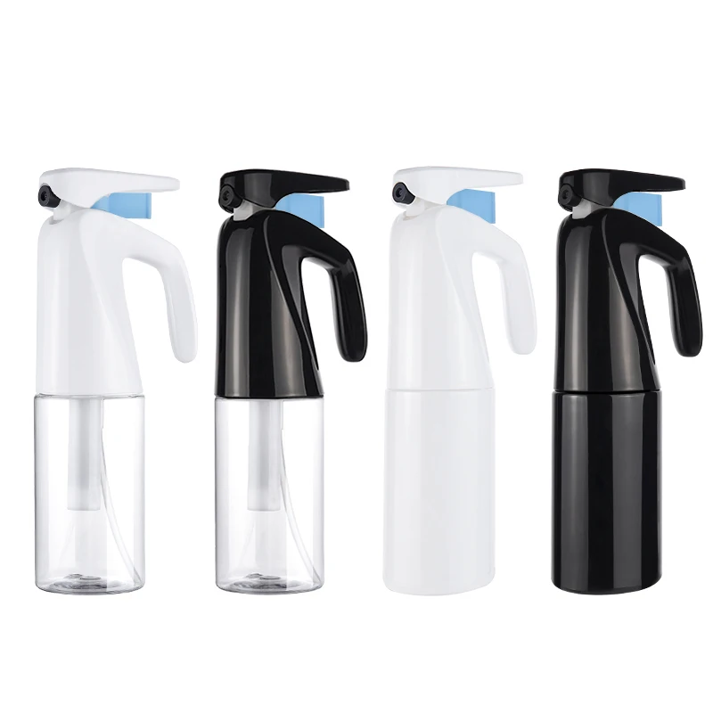 200ml 300ml Empty Hair Alcohol Sprayer Bottle Plastic Fine Mist Continuous spray bottle for Personal Care Household Cleaning