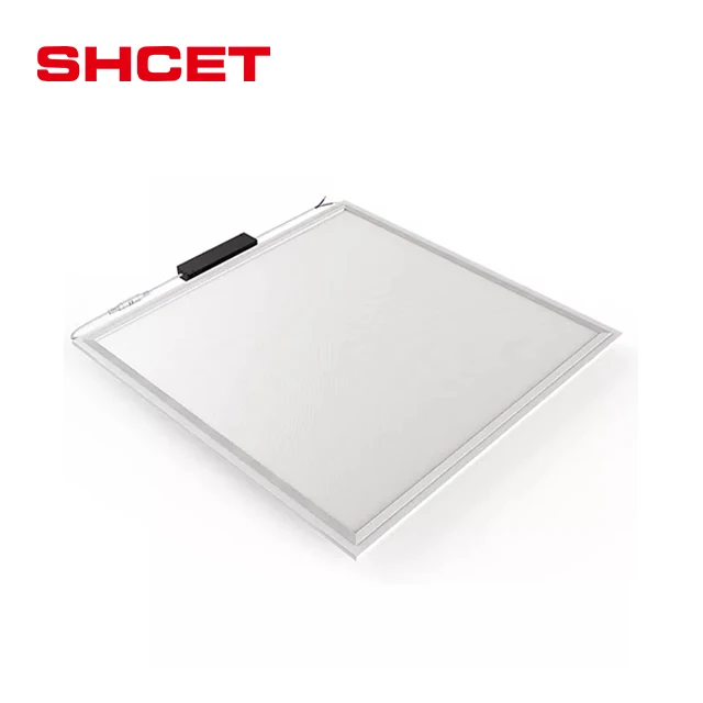 Energy saving indoor led panel light for ceiling white body 6500K with isolated driver from SHCET