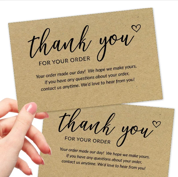 
Customized Colorful paper Thank You Business Cards, High Quality Custom paper Cards,Thank You Paper Cards 