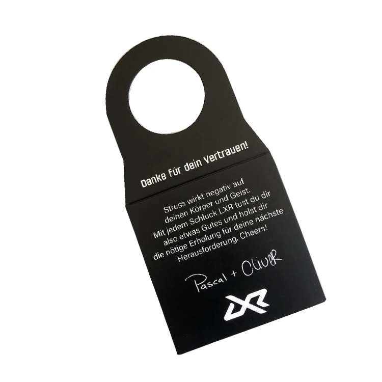 custom pvc plastic paper embossed garment swing tags with string for clothes
