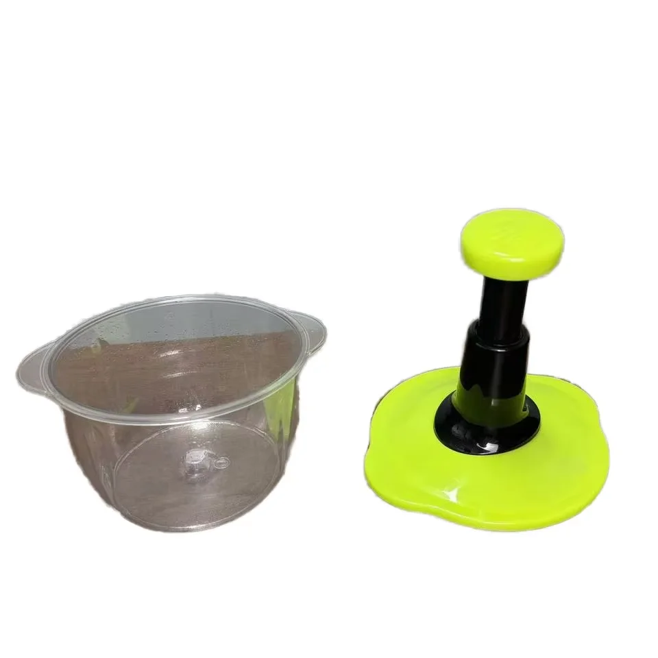 2024 High-Value Mini Portable Food Processor Manual Cooking Machine With Slicing Kneading Dough Pureeing Functions for Home Use