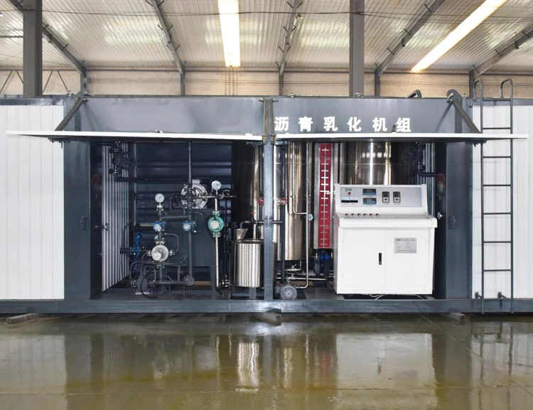 Emulsion bitumen equipment hot selling RH-10 asphalt emulsion plant