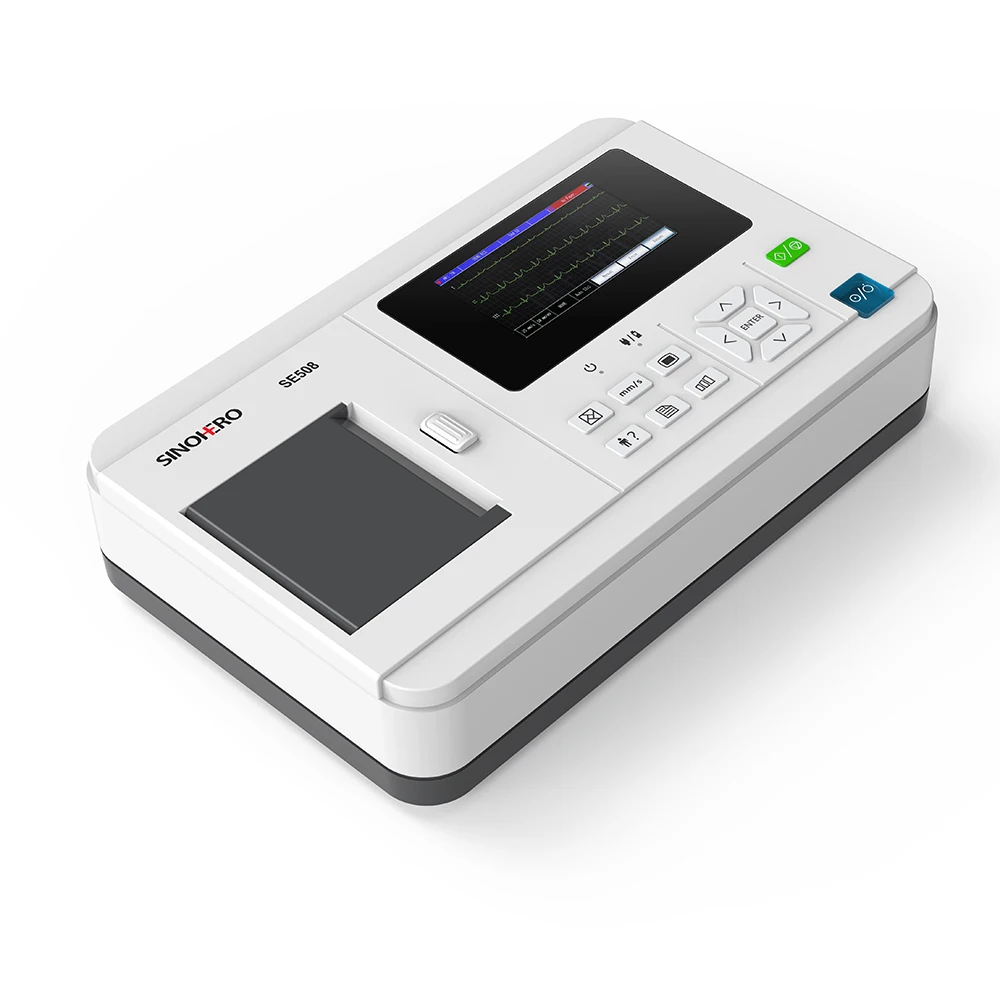 New product SE508 ecg machine 3 channel digital electrocardiograph ekg machine price 12 lead ecg machine