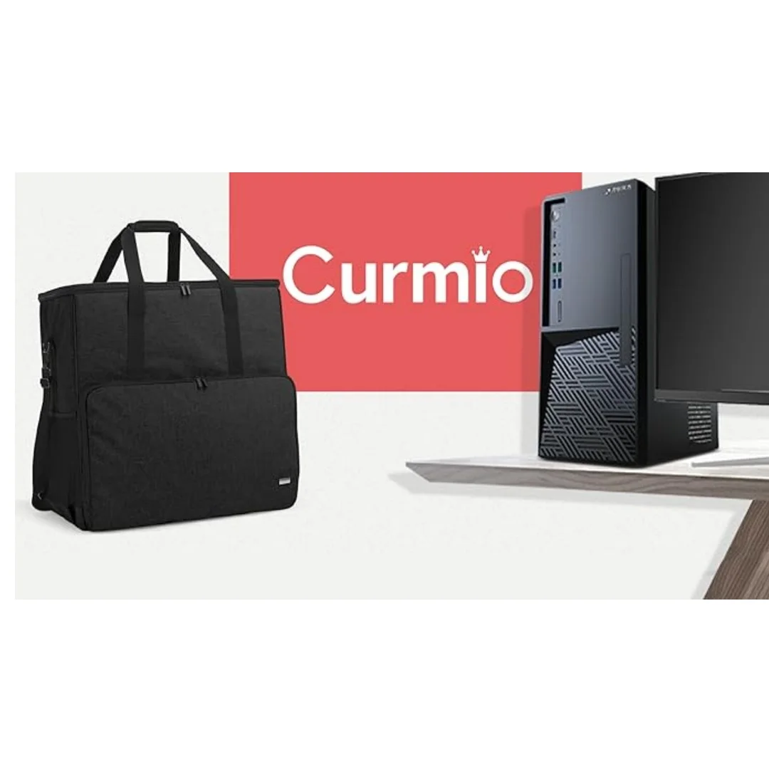 Free Sample Computer Carrying Case Bag for Keyboard and Main Processor Case, Portable Computer Storage Bag for Desktop Tower