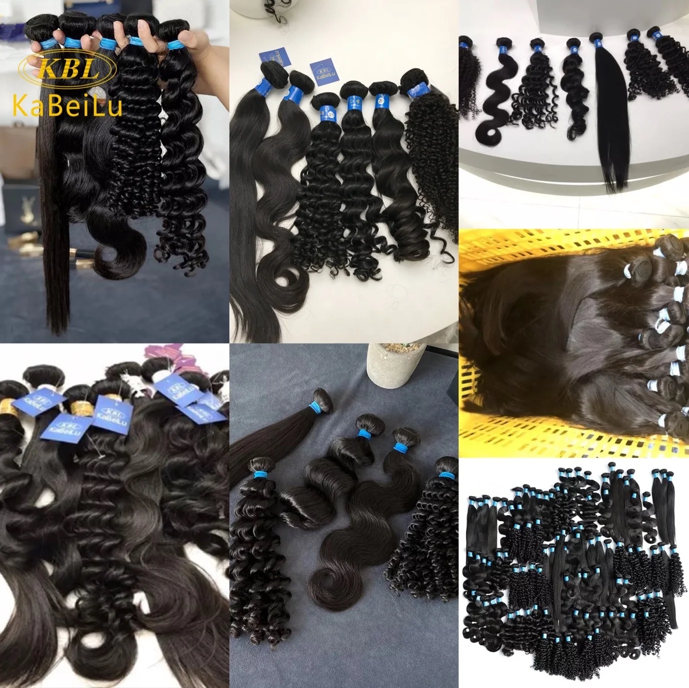 Wholesaler KbI Aliexpress Hair Products,Can Be Dyed Deep Wave Mink Brazilian Hair