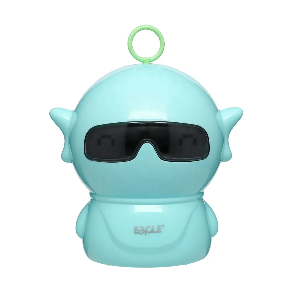 Eagle Brand Electric Pencil Sharpeners With LED Light Battery Powered Pencil Sharpener Kids Stationery for School