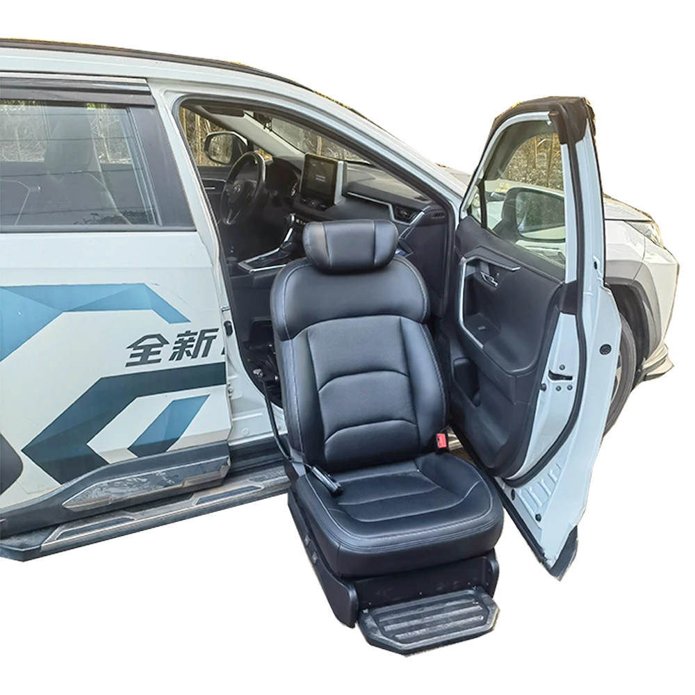 Adjustable Electric Swivel Lift Car Seat Turning Seat for the wheelchair occupant to get on vehicle with capacity 150kg