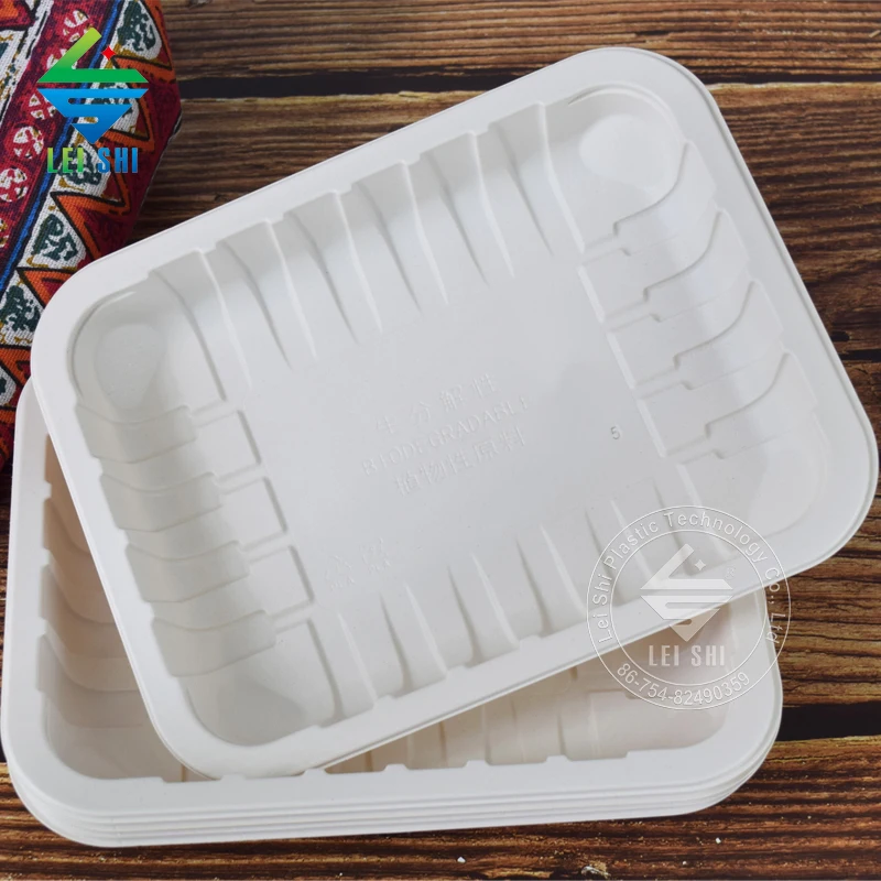 Bamboo plates biodegradable disposable waterproof plates disposable plates