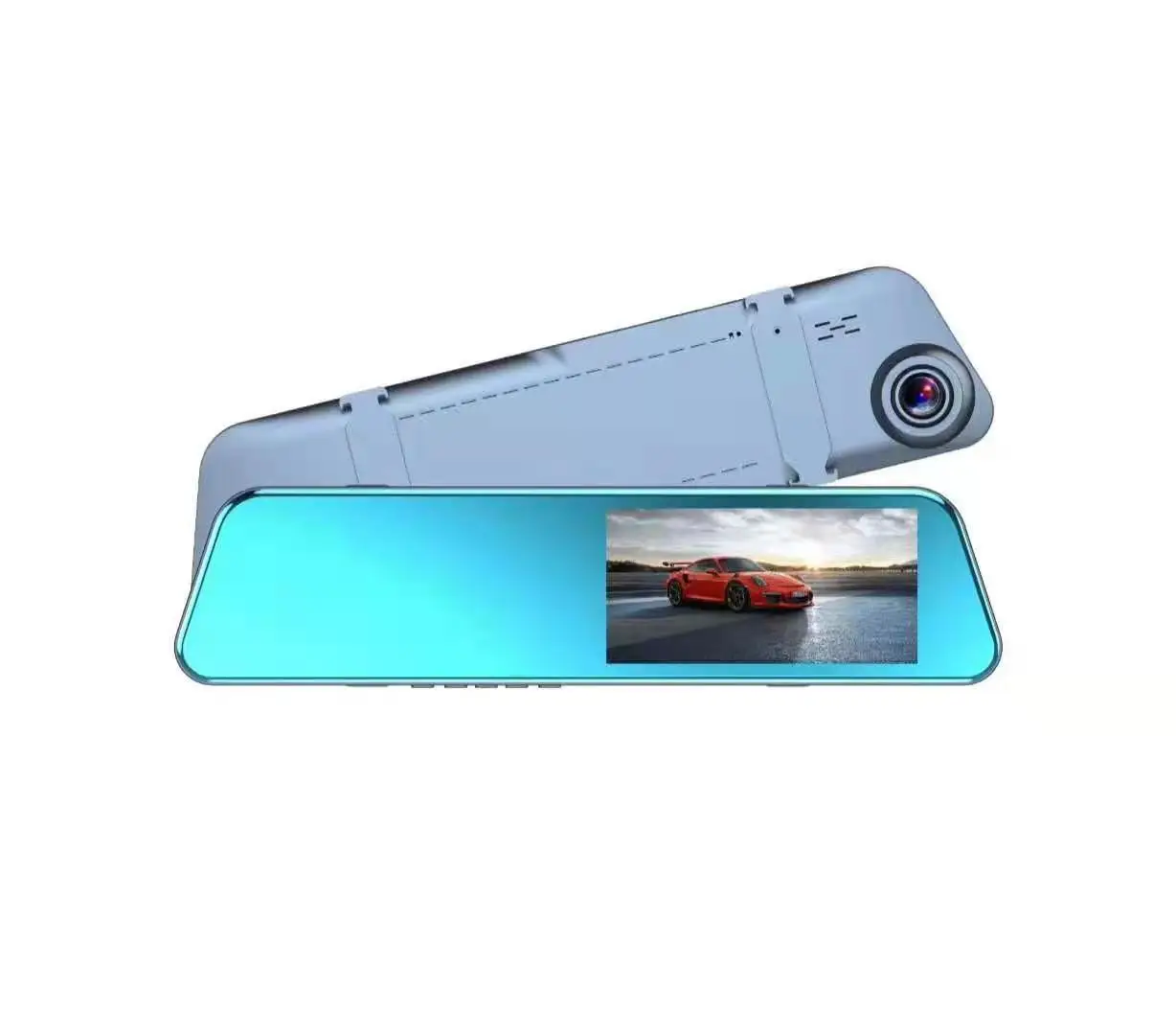 Full HD 1080P Touch Screen Car Blackbox DVR Driving Video Recorder Rear View Mirror Tube Dash Camera